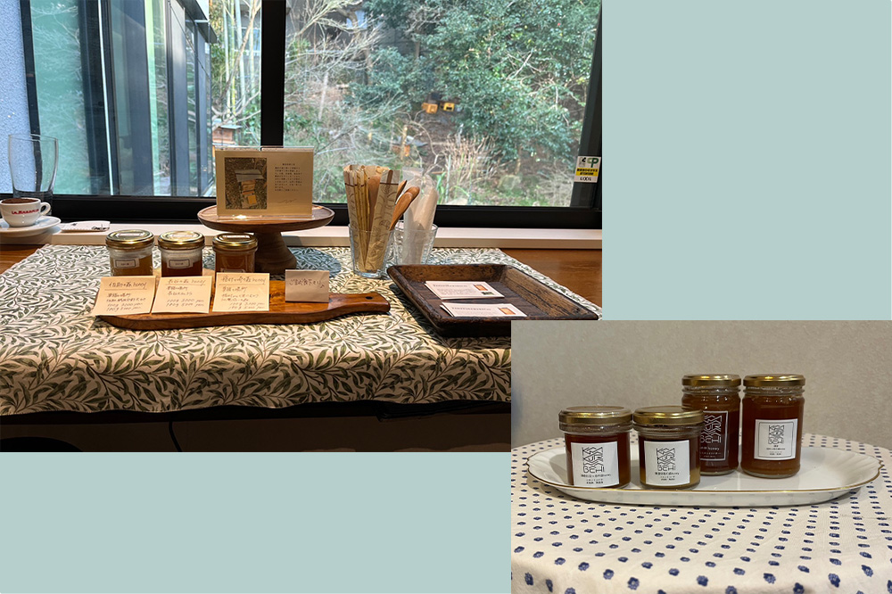 カフェとハチミツ