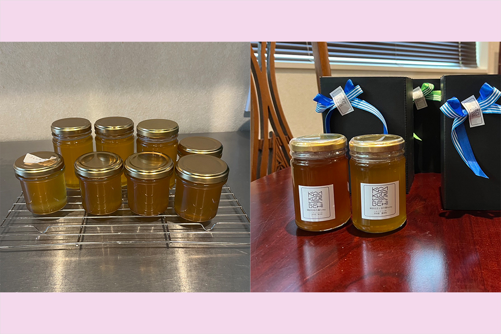 はちみつできました